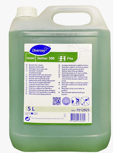 Diversey Taski Jontec 300, 5L Засіб низькопінний для щоденного миття підлоги.